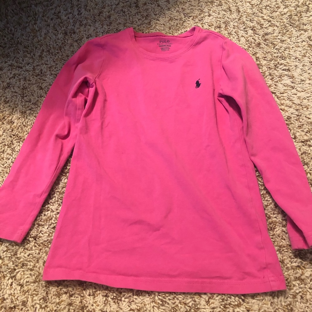 Girls size 6x polo top